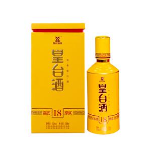 白酒皇台酒窖底18年原浆浓香型500ml*4瓶装整箱粮食酒