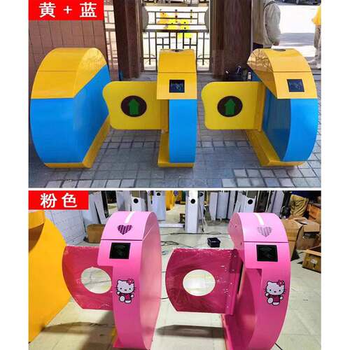 幼儿园/学校人脸识别摆闸 进出信息实时推送家长 防尾随门禁系统