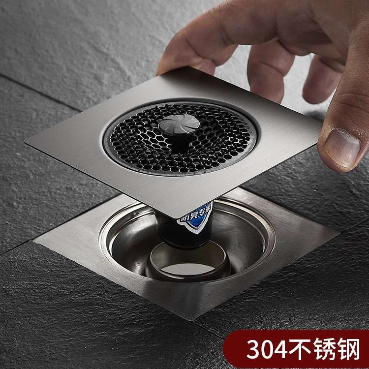 卫生间地漏封闭盖下水道防封口防臭臭神器通用浴室器味反盖翻新返