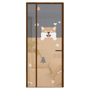 磁吸门帘防蚊全磁条卧室纱帘夏天自吸蚊帐帘子魔术贴家用纱门侧开