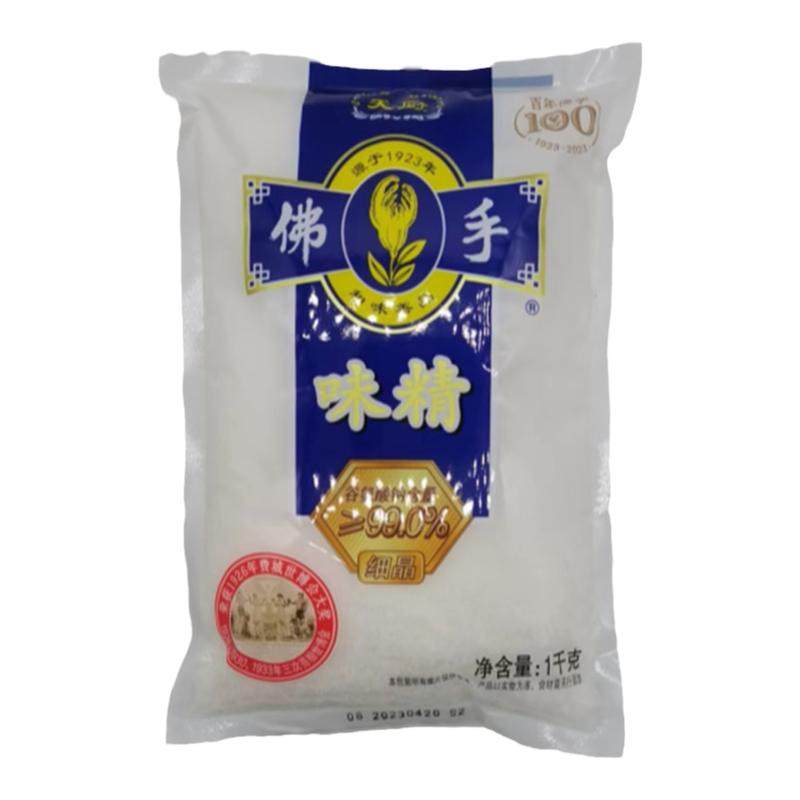 冠生园天厨上海佛手牌味精1000g细晶袋装商用家用鲜味精替代鸡精