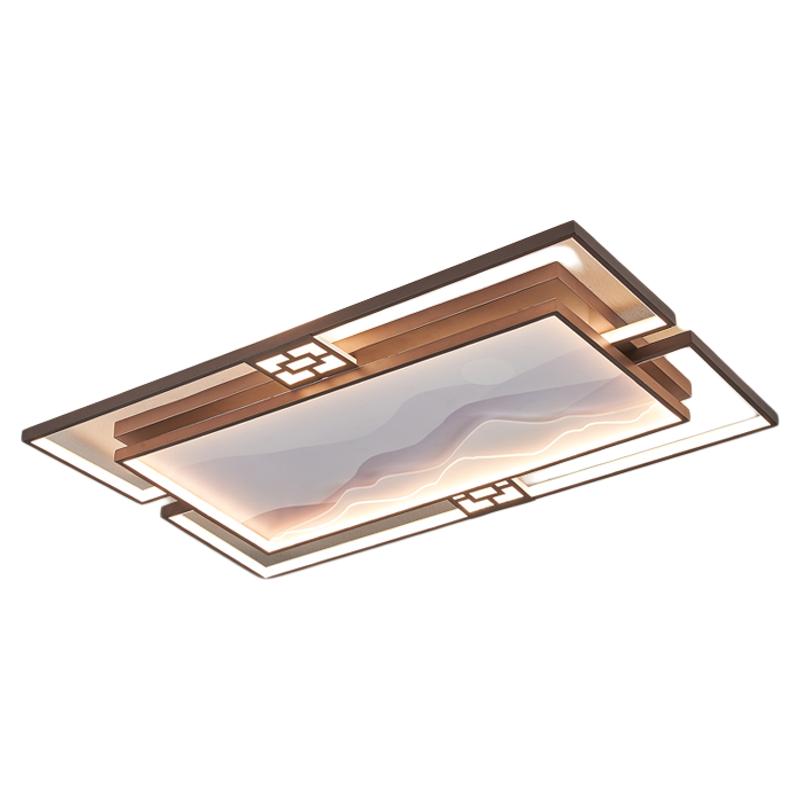 新中式吸顶灯客厅灯全光谱护眼卧室灯中国风餐厅2025新款灯具套餐