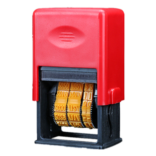 打码机生产日期回墨印章改码器快干可调年月日擦不掉色虚实线包装