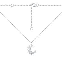 apmmonaco小月亮项链轻奢小众