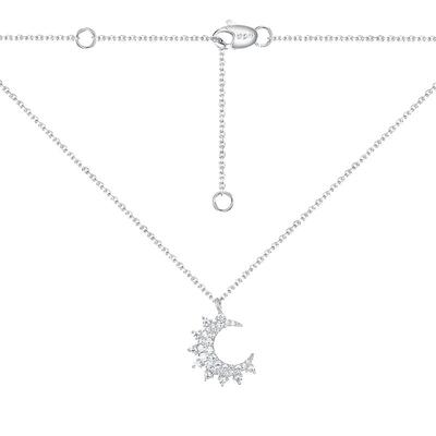 apmmonaco小月亮项链轻奢小众