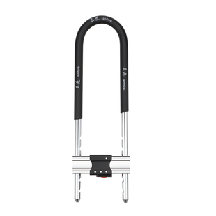 玻璃门锁U型锁锁具商铺店面门插锁推拉门玻璃锁长锁家用室外挂锁