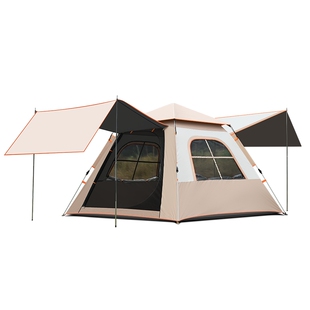 全自动折叠便携一键开合帐篷户外野营防晒过夜防暴雨加厚露营装备