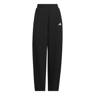 阿迪达斯女装2025秋季新款三条纹舞动系列运动裤休闲香蕉裤KF2682