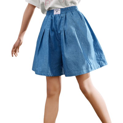 ASKjunior女童牛仔短裤夏季