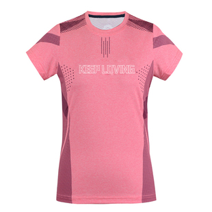 羽毛球服女高颜值套装2025新款上衣裙子夏季快速干运动服粉色球衣