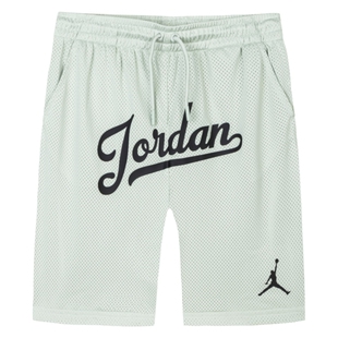 JORDAN儿童装男童五分裤透气休闲裤运动短裤透气篮球裤JD2422026