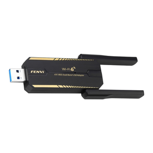 FENVi USB无线网卡wifi6免驱动usb 3.0千兆双频ax1800M网卡台式电脑外置网卡5G全新升级笔记本wifi发射接收器