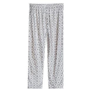 中老年人睡裤男士纯棉宽松爸爸春秋季薄款全棉空调休闲长裤家居裤