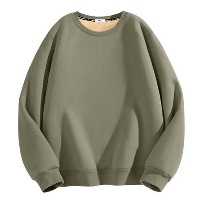 回力保暖羊羔绒圆领卫衣