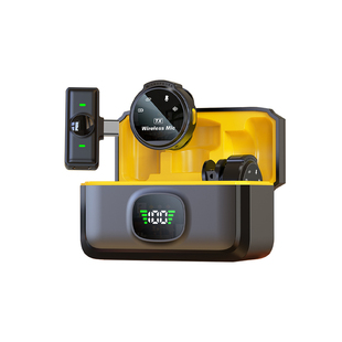 电脑专用直播无线麦克风手机口播收音麦降噪话筒迷你纽扣磁吸领夹