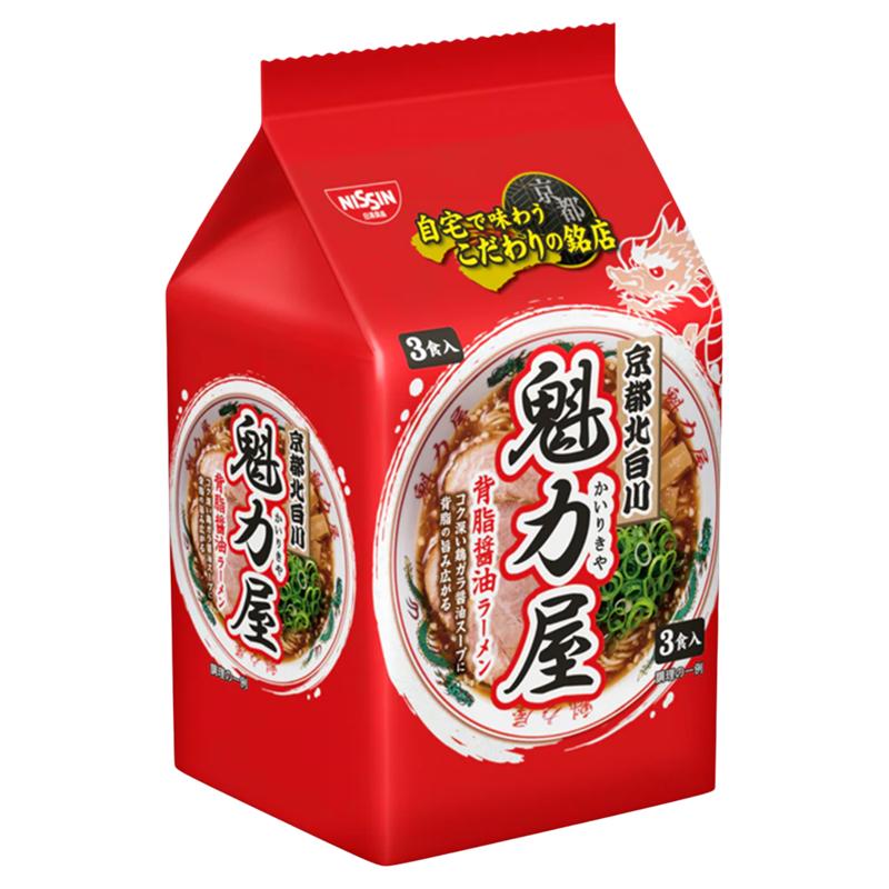 现货日本进口方便面日清魁力屋背冲泡方便面/拉面/面