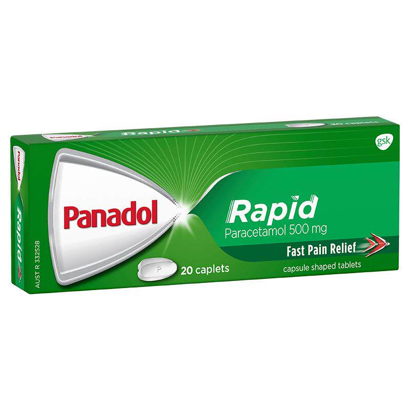 Panadol必理痛止疼药喉咙国际解热镇痛用药