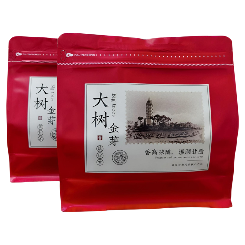 （茶农委托销售）500克凤庆滇红茶 2025特级大树金芽蜜香金芽红茶