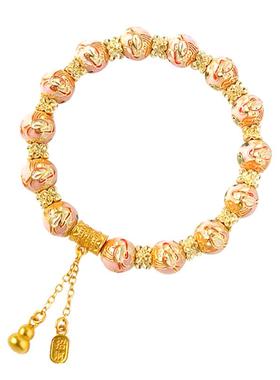 颜淡新国潮风九色鹿手链手串女款