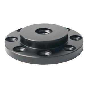 法兰盘铝合金片露营创意桌子连接3/8链三脚架罗盘披萨木固定底座