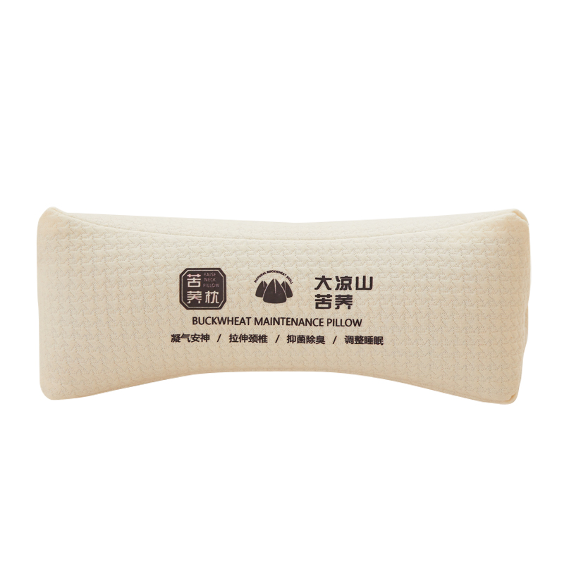 三角骨全蕎麥皮殼枕頭護(hù)頸椎枕芯反弓支撐硬枕圓柱成人專用助睡眠
