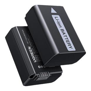 绿联相机电池np-fw50适用于索尼sony ZVE10 a6400 a7m2 a6300 a7r2 s2 a6100 A5100 nex7充电器单反微单配件