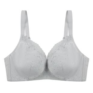 古今内衣女透气软钢圈透气孔薄舒适兔耳杯聚拢收副乳文胸