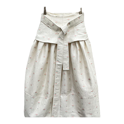 MESSENTIAL×LABELHOOD半身裙