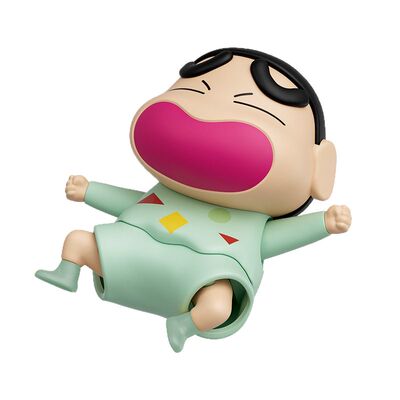 撒娇小新可动旋转撒娇打滚耍赖给我买生活发条玩具儿童桌面摆件