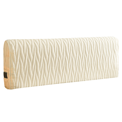 加厚老粗布夹棉床头套罩