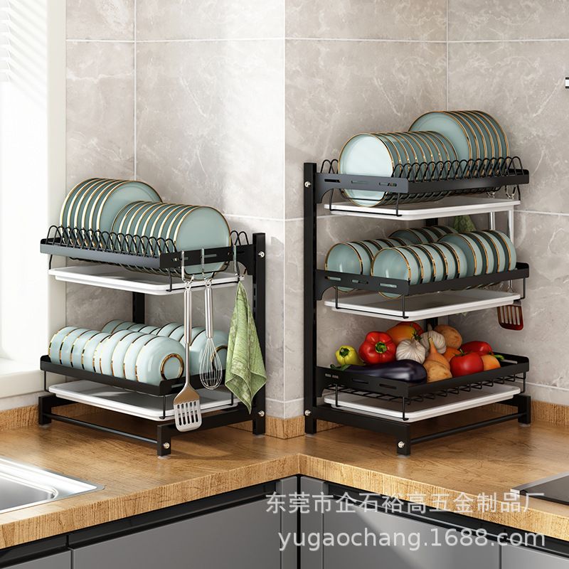 碗架沥水架厨房用品碗碟架置物架水槽碗盘架收纳碗筷收纳架