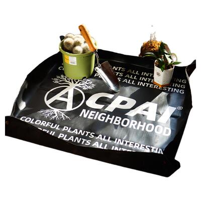 CPAI黑色园艺地垫防潮防水换土垫