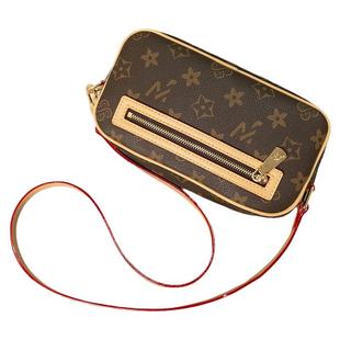 优草坊女包名牌时尚百搭相机包网红开口笑复古包单肩斜挎腋下包潮