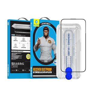 蓝猩适用iPhone17Promax无尘仓防尘膜钢化膜16Pro全屏AR增透高清15Pro护眼膜苹果14Plus防窥13磨砂12钢化膜11