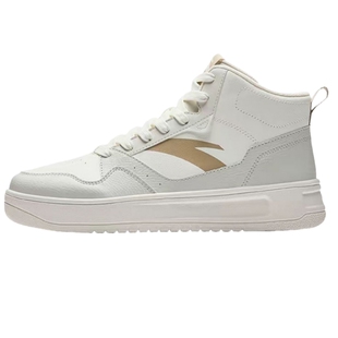 安踏男鞋轻便板鞋2026春季新款正品厚底增高休闲鞋高帮潮流运动鞋