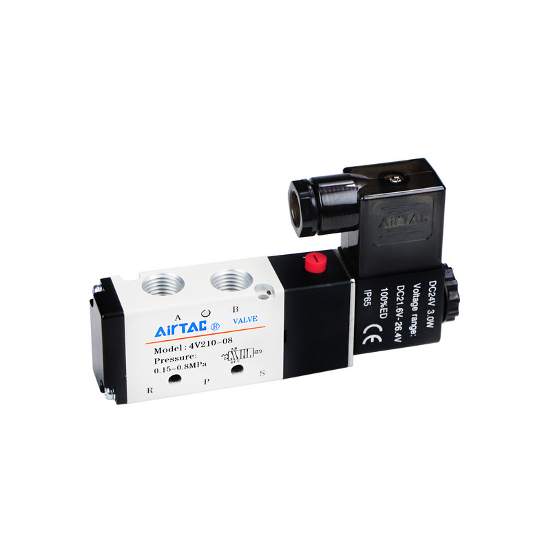 亚德客电磁气动阀 4v210-气阀