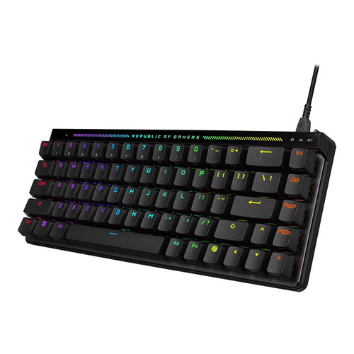 ROG魔导士Ace HFX磁轴键盘8K回报率RGB魔导士75HE磁轴V2X急停FPS