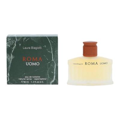 欧洲直邮laura biagiotti罗娜 罗马男士淡香水木质东方调40ml喷雾