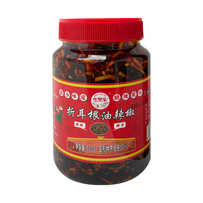 拌饭客瓶装折耳根油辣椒贵州特产