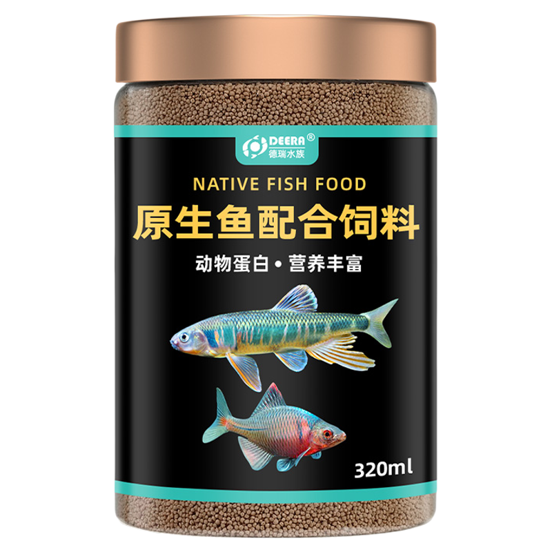 原生鱼小型鱼专用鱼饲料斗鱼鳑鲏
