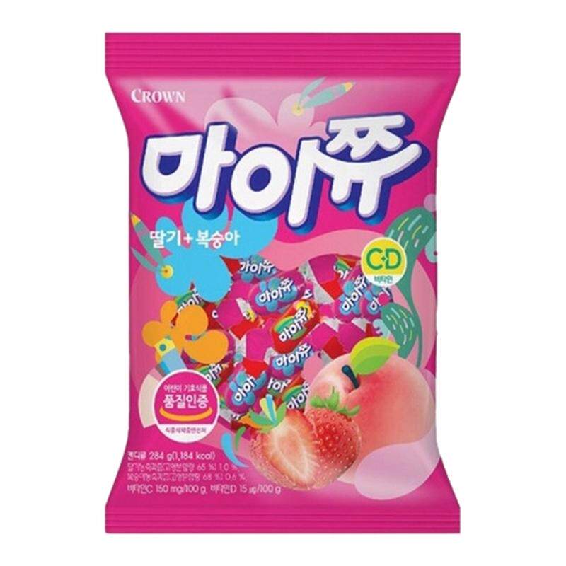 韩国直邮CROWN芒果哈密瓜软糖