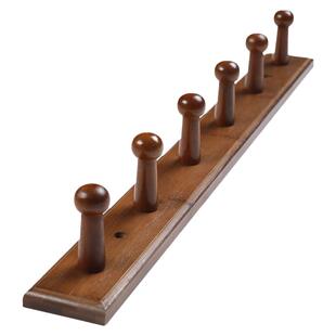 挂衣架壁挂墙上实木挂钩壁挂墙壁置物架挂衣钩衣服卧室门后衣帽架