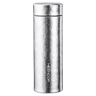 希诺钛杯纯钛保温杯男女士钛水杯便携高档商务礼盒家用养生泡茶杯