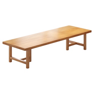 实木会议桌长桌简约现代轻奢去客厅化书桌长条办公洽谈桌子工作台