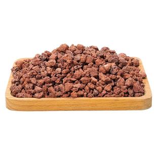 火山石颗粒红色火山岩绿植盆栽多肉兰花专用铺面石颗粒土鱼缸底砂