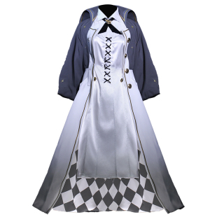 特价面包家重返未来1999cos张之之cosplay服假发烫金风衣大全套