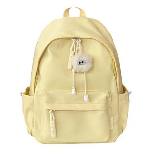 茶话会小书包女休闲百搭双肩包 日系ins初中女生高中学生轻便背包