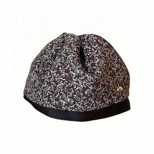 轻奢咖色金标百搭缎面裙摆发夹女2025新款高端韩版后脑勺半扎抓夹