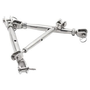 304不锈钢花篮螺栓 钢丝绳收紧拉紧器 花兰螺丝 闭体花兰 M5-M20