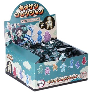 IWAKO 岩泽 鬼灭之刃橡皮盲盒手办公仔官方正版授权动漫周边文具